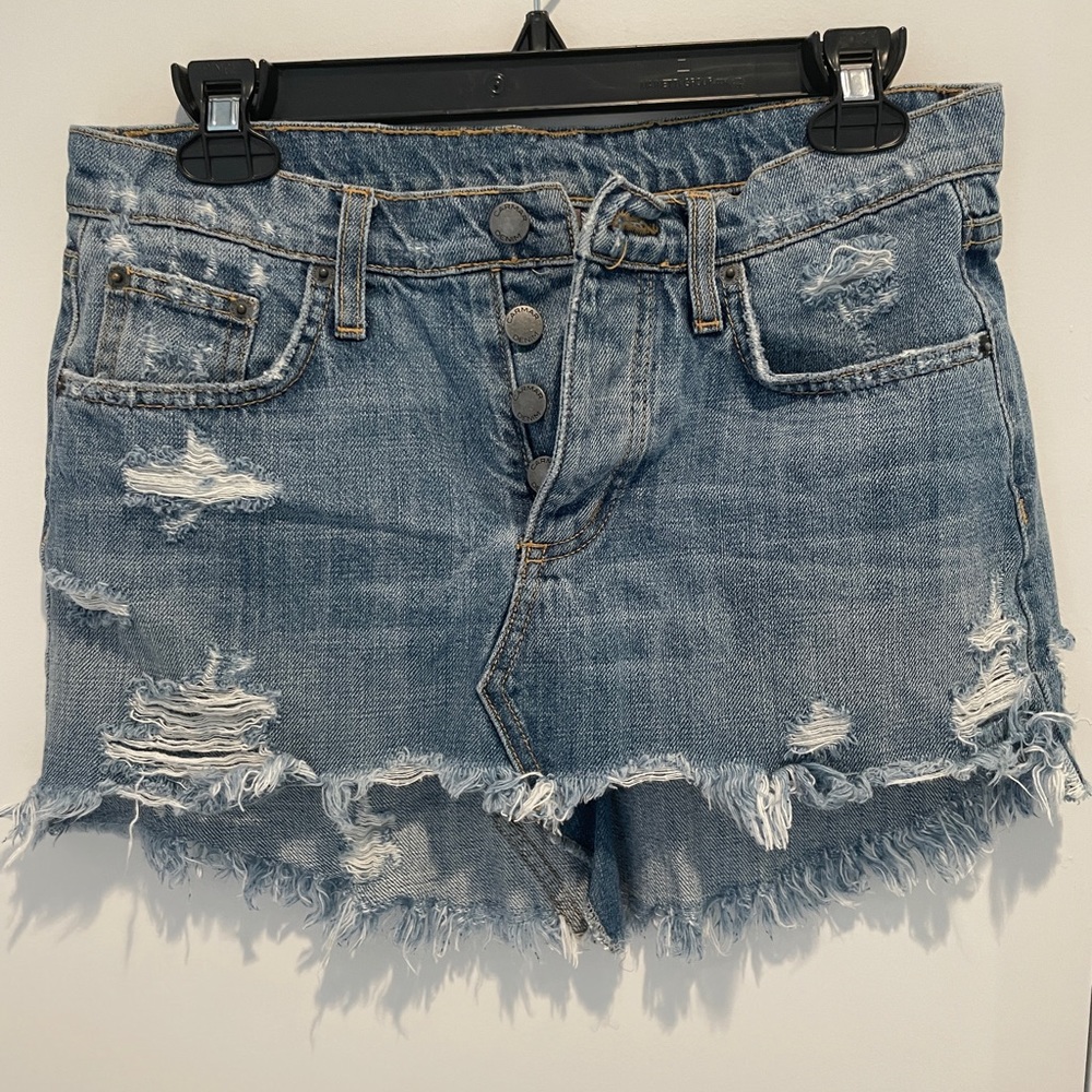 LF CARMAR MINI JEAN SKIRT SIZE 26